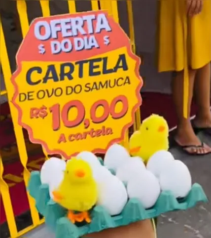 Bandeja de ovos pode ser usada como cabelo maluco