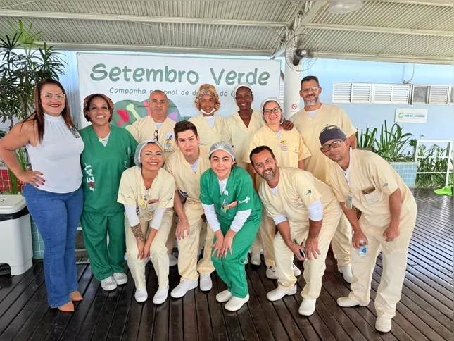Imagem ilustrativa da imagem Setembro verde: Hospitais Alberto Torres e Roberto Chabo fazem eventos para destacar importância da doação de órgãos
