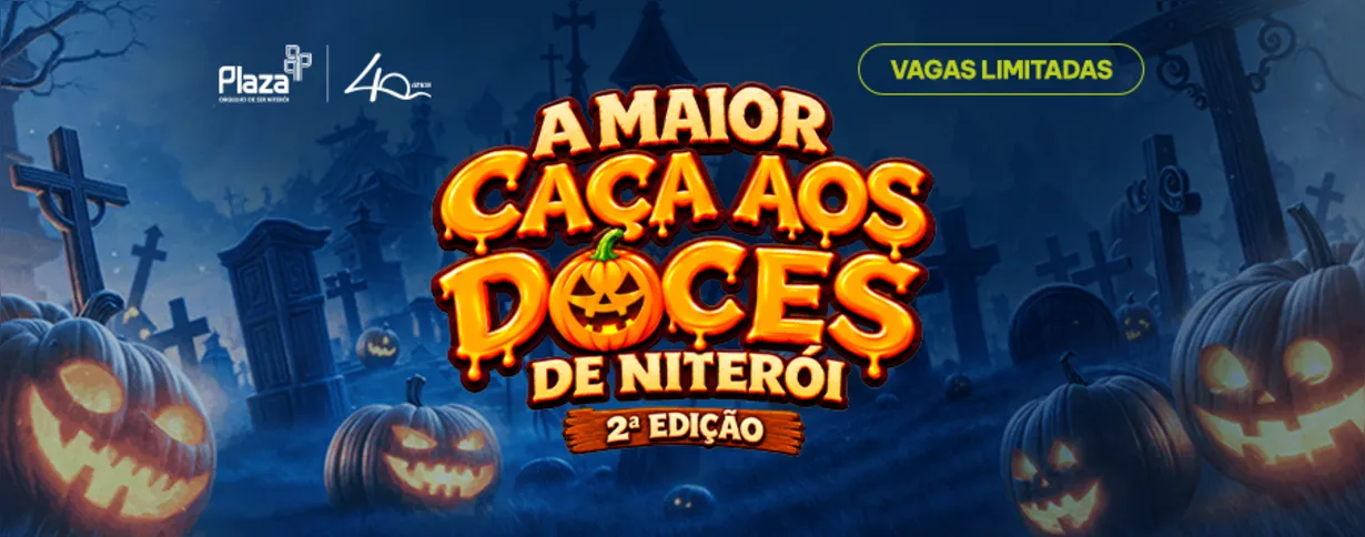 As crianças a partir de 2 anos já podem participar da 2ª Edição da Maior Caça aos Doces em Niterói
