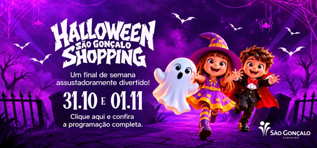“Halloween São Gonçalo Shopping: Uma Caça aos Doces de Arrepiar!”