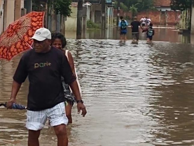 Local foi um dos mais atingidos pela água