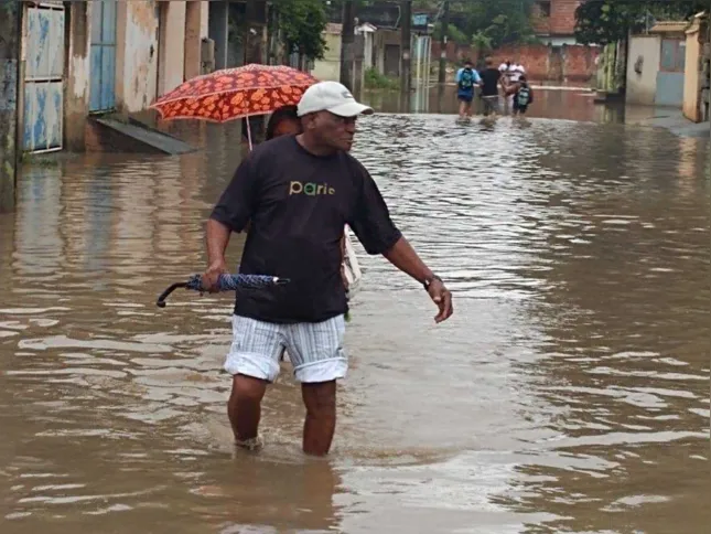 Local foi um dos mais atingidos pela água