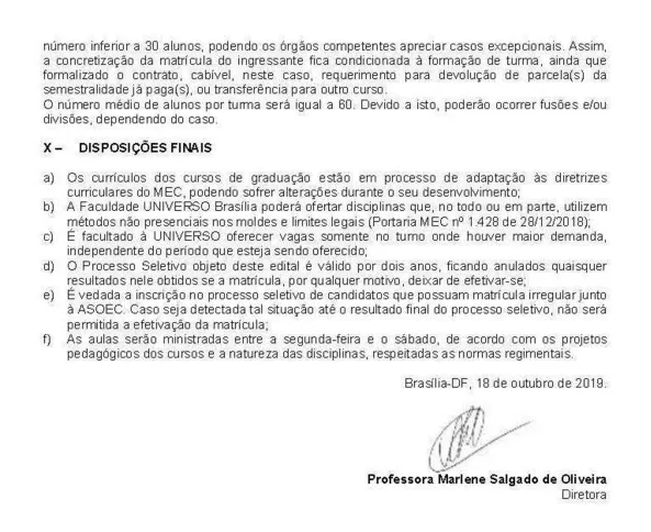 Imagem ilustrativa da imagem Edital UNIVERSO BRASÍLIA
