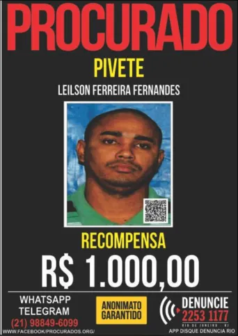 Leilson Ferreira Fernandes, o 'Pivete'