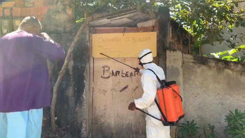 O primeiro lugar a receber a ação foi a Comunidade do Galão, no Barro Vermelho, em São Gonçalo