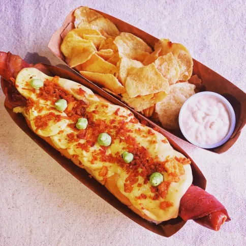 Este é o 'Supremo de bacon' que ganhou o festival  "De Bacon a Vida"