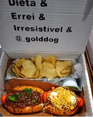 Os sabores da 'Gold Dog' são diversificados 