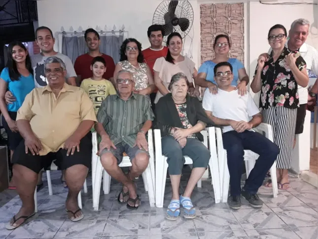 O casal hoje tem filhos, netos e bisneto