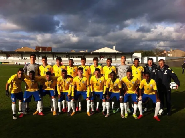 Marx atuou pela Seleção Brasileira sub-15 