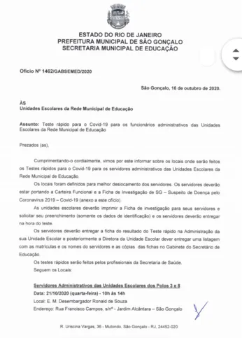 Ofício 1462