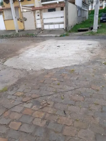 A rua do local agora está melhorada 
