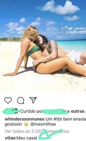 Print que originou o meme "Meu Casal"