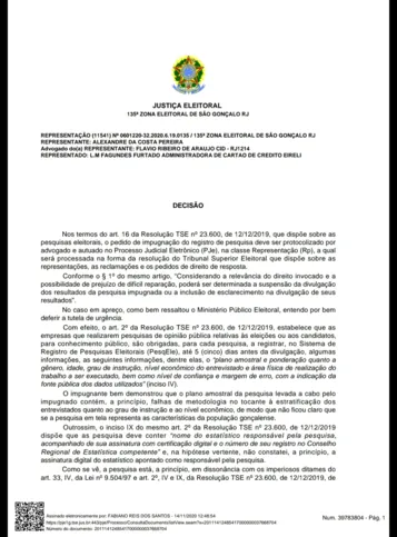Pesquisa com indícios de fraude apontava Capitão Nelson em primeiro lugar