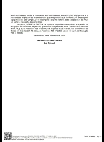 Pesquisa com indícios de fraude apontava Capitão Nelson em primeiro lugar