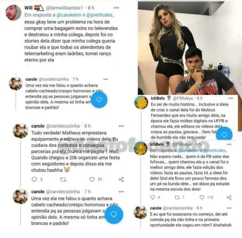 O caso tem gerado polêmica para Gkay na internet 
