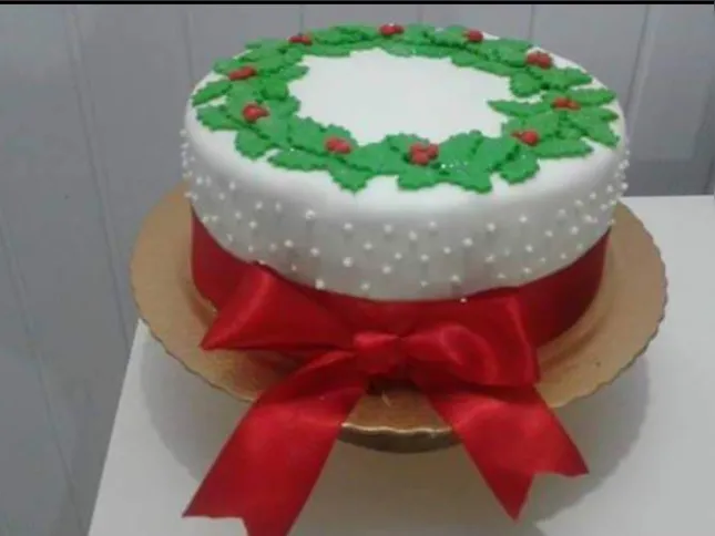 A Niki Cakes aceita pedidos de Natal até o dia 15/12