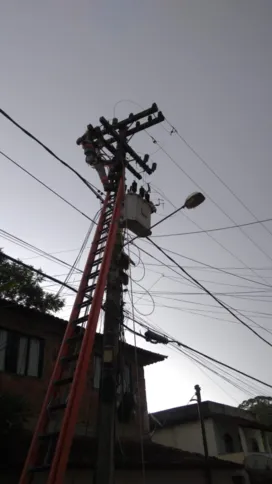Os moradores do local reclamavam da situação desde agosto de 2019