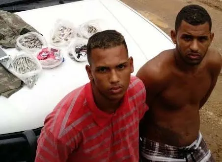 Dupla não resistiu à prisão