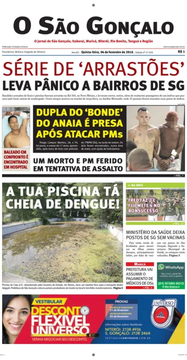Imagem ilustrativa da imagem Edição 04 de fevereiro 2016