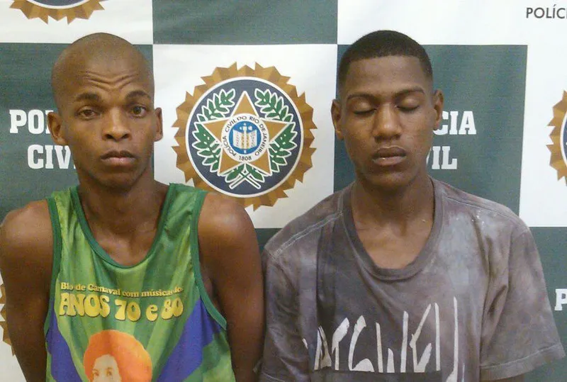 Jéfferson e Maylon: presos
