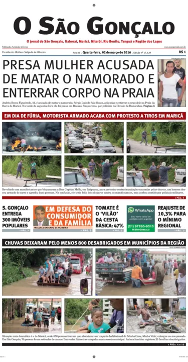 Imagem ilustrativa da imagem Edição do dia 2 de março de 2016