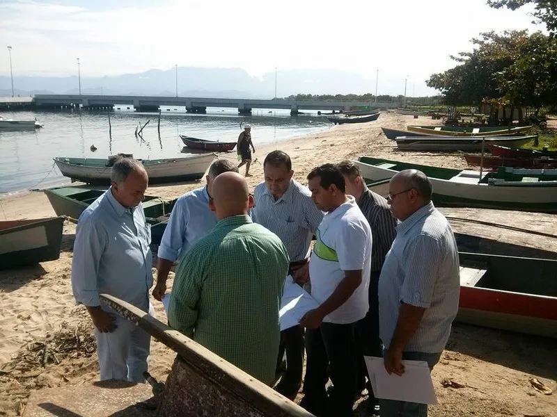 Autoridades das três esferas de governo e empresários se reuniram, ontem, na Ilha de Itaoca