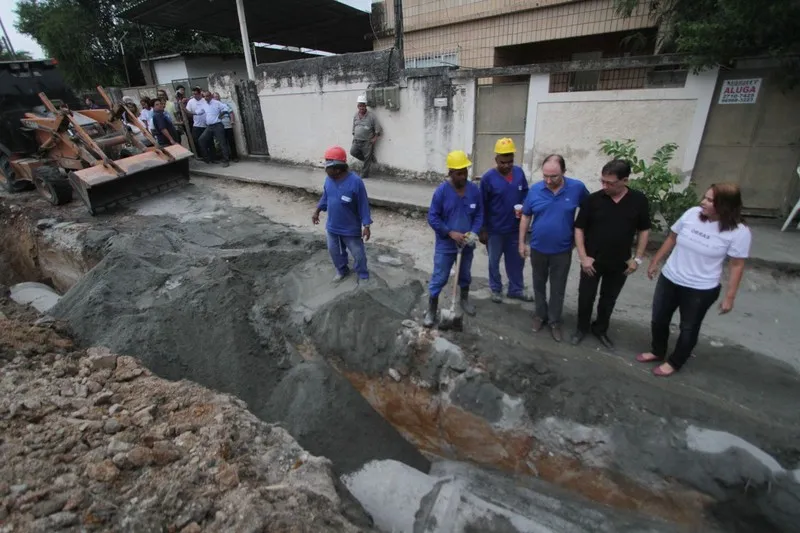 Neilton Mulim anunciou obras, ontem, na Rua Feud Moises