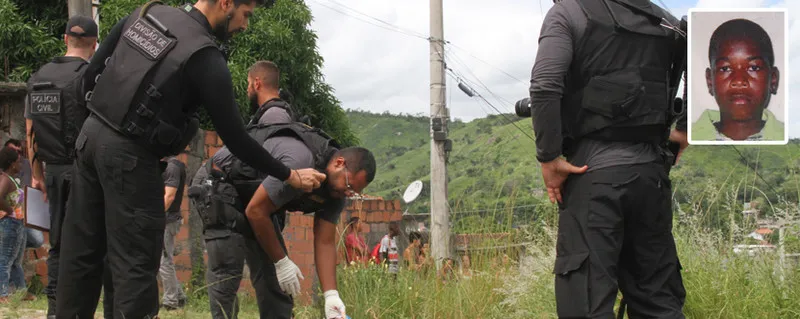 Ygor, que foi sequestrado domingo à noite, foi encontrado morto no Morro da Torre, no Jóquei