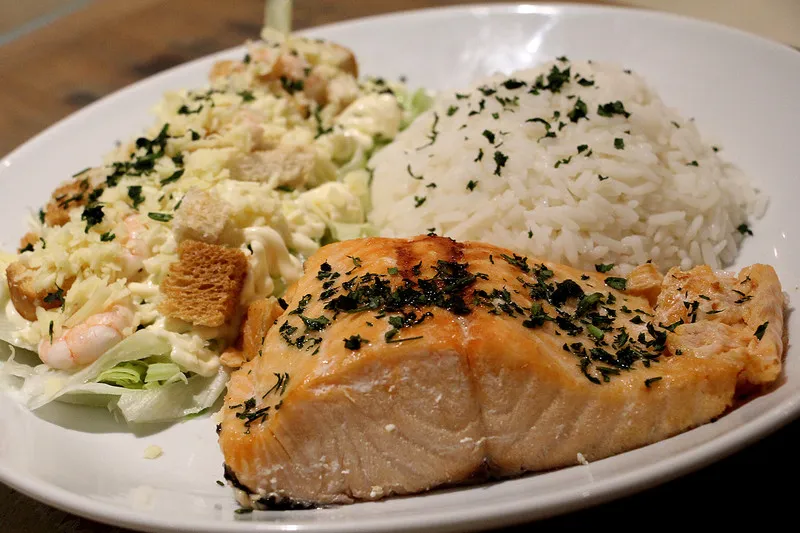 Restaurante Giallo - Filé de salmão