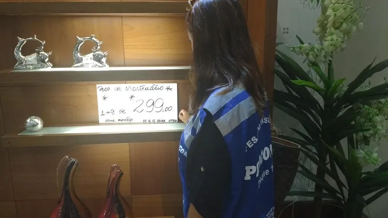  Fiscais encontraram irregularidades em 30 lojas de shopping
