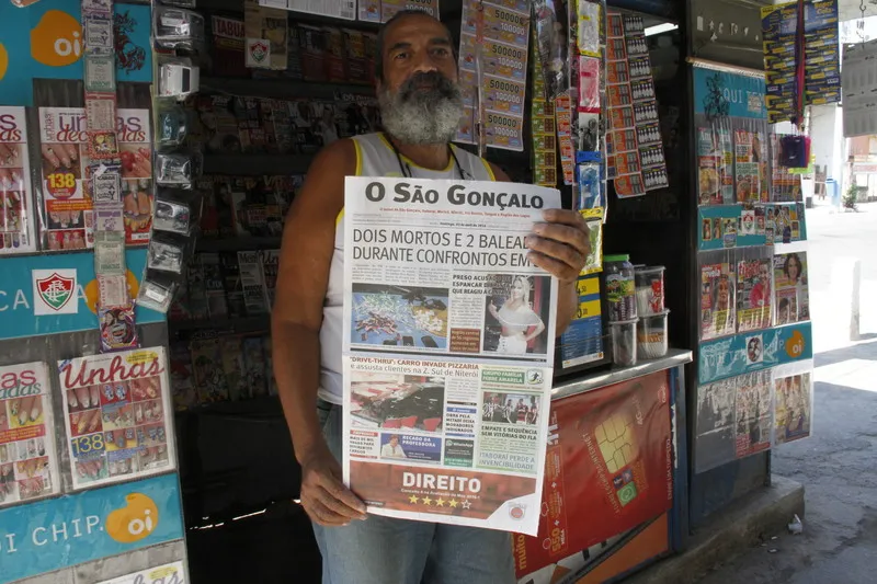 Jornaleiro Gilberto da Silva