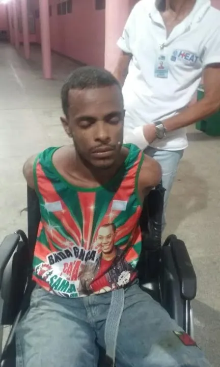 Cláudio foi socorrido