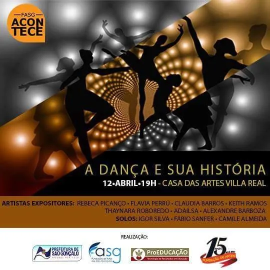 Imagem ilustrativa da imagem Lançamento da exposição “A Dança e sua História” na Casa das Artes Villa Real