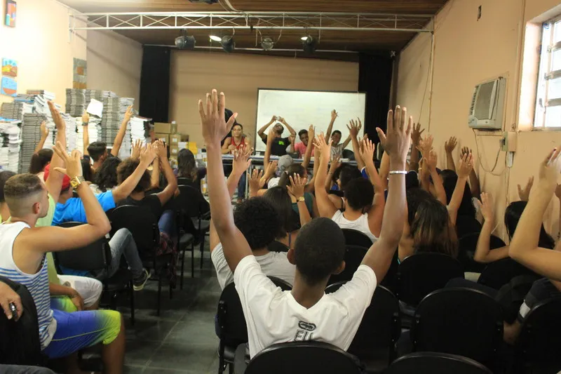 Os estudantes realizaram assembleia, na manhã de ontem, para definir rumos da ocupação