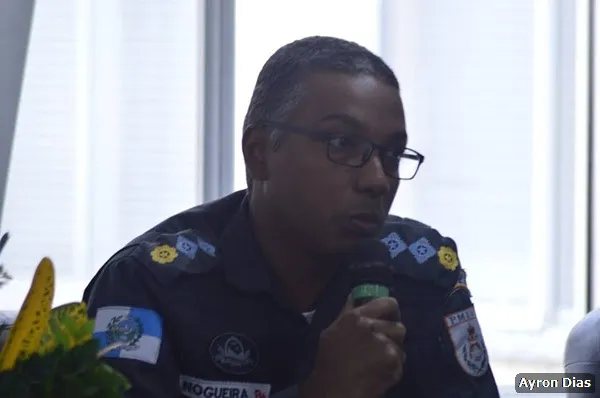 Major Nogueira foi um dos palestrantes do tema "Olhares dobre o uso indevido de drogas