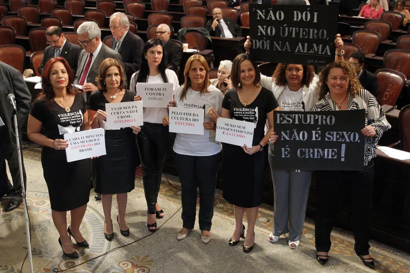Na última quinta-feira, a bancada feminina da Alerj lançou campanha sobre violência contra mulher