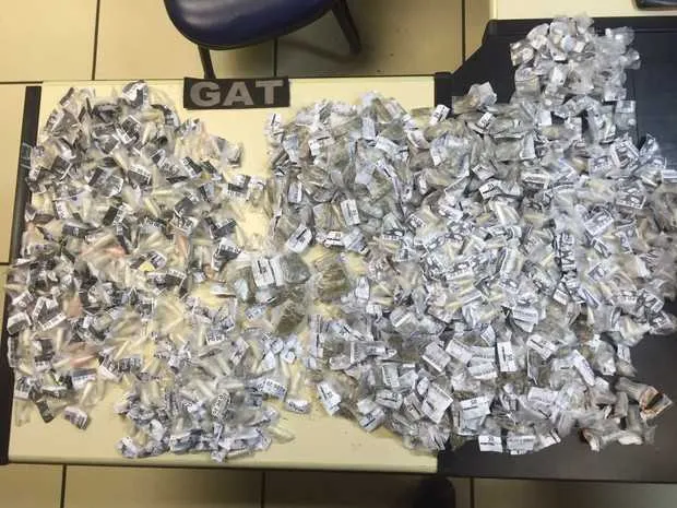 As drogas apreeendidas nas ocorrências foram encaminhadas à 126ª DP (Cabo Frio) onde os dois casos foram registrados