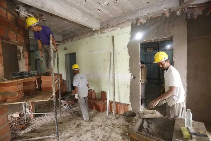 A unidade de saúde está sendo reformada e será ampliada