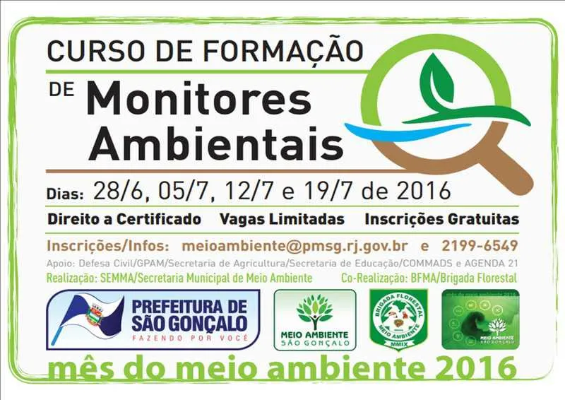 Imagem ilustrativa da imagem Formando Monitores Ambientais
