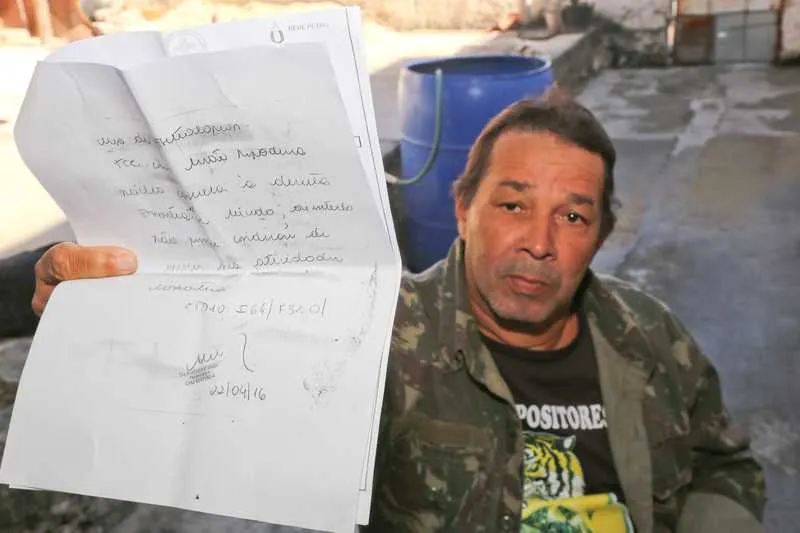 Mesmo com laudos de um médico particular, Luiz Carlos teve o benefício cortado pela Previdência