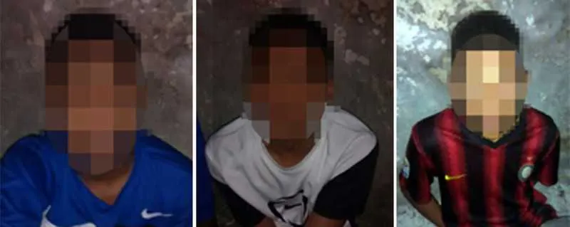 Trio foi surpreendido com pistola, cápsulas de cocaína e trouxinhas de maconha, no Vila Três