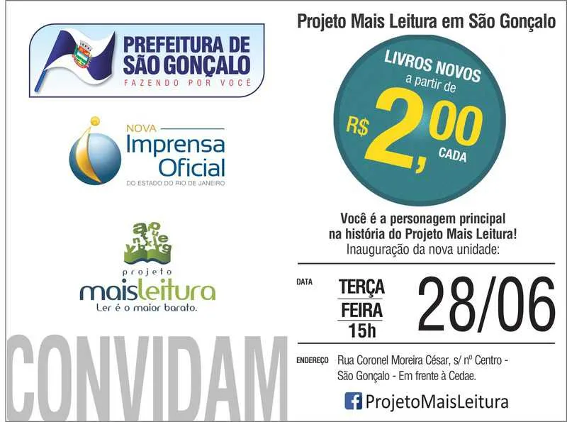 Imagem ilustrativa da imagem Projeto 'Mais Leitura' em SG