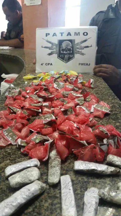 Drogas foram apreendidas em Itambi 