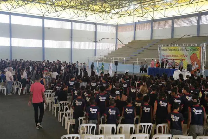  Os alunos aprenderam formas de evitar as drogas e a violência