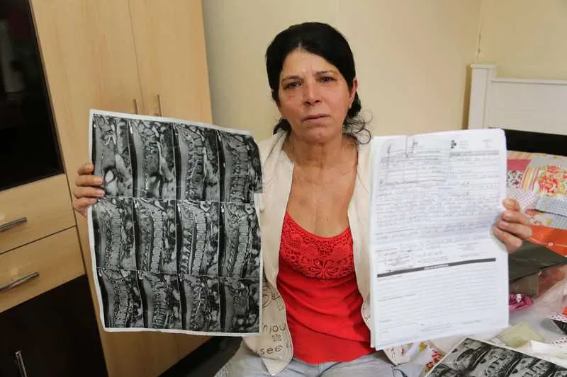 Cláudia necessita de uma nova intervenção cirúrgica com urgência, mas terá que aguardar em fila