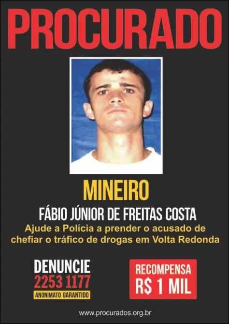 ‘Mineiro’ ainda tentou fugir, mas acabou atingido por dois tiros