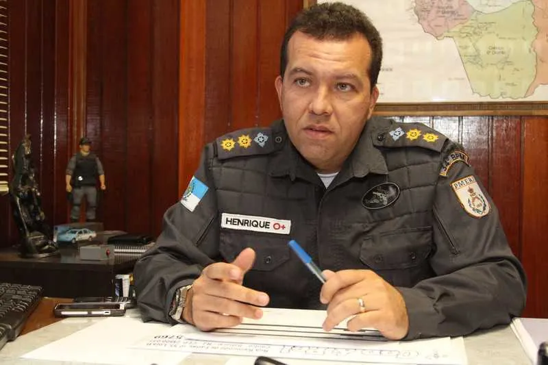 Tenente-coronel André Henrique destacou o trabalho educativo e preventivo do Proerd para estudantes