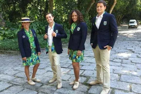 Imagem ilustrativa da imagem COB apresenta uniformes da abertura e encerramento da Rio 2016
