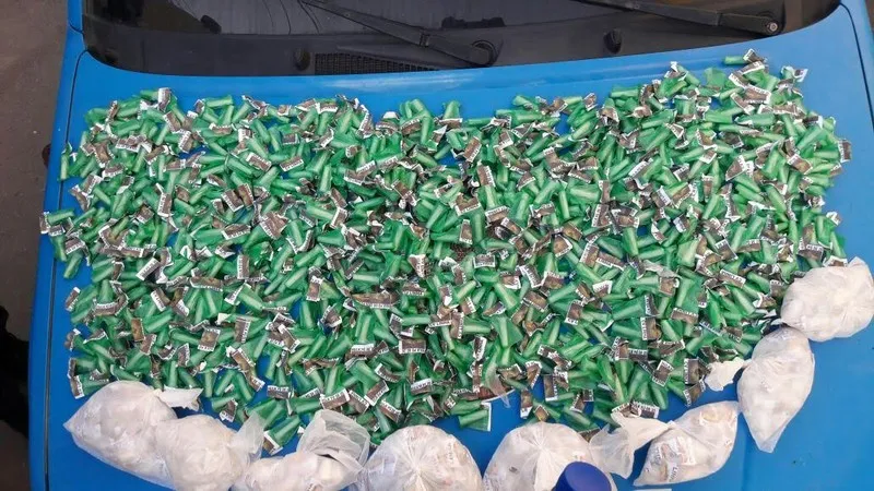 Na casa de Orelha, os policiais encontraram mais de 1.900 cápsulas de cocaína que seriam distribuídas para venda em ‘bocas’ da região