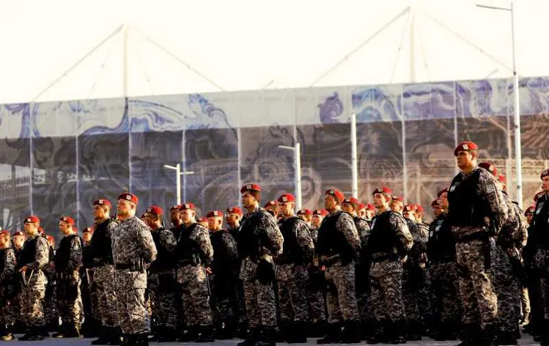 As tropas da Força Nacional de Segurança chegaram ao Rio.